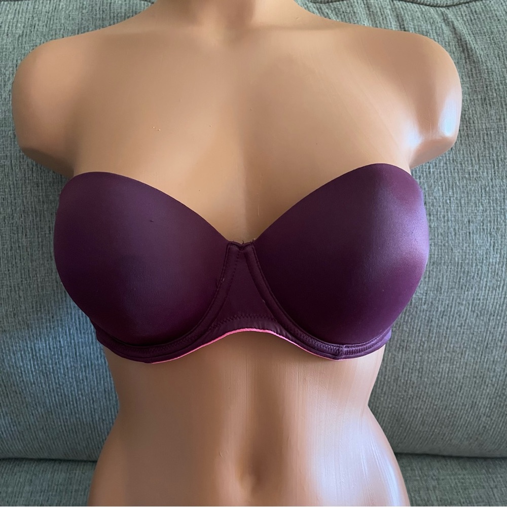 Victoria’s Secret PINK Wear Everywhere Strapless Push-up Bra - 36B
